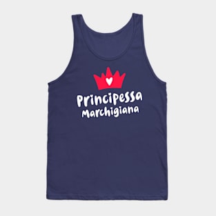 Marche Roots Principessa Marchigiana Marches Princess Tank Top